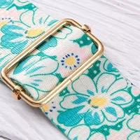 New Style Flower Striped Bag Shoulder Strap Accessories Shoulder Crossbody Adjustable Long Shoulder Strap Hanging Belt main image 3