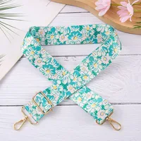 New Style Flower Striped Bag Shoulder Strap Accessories Shoulder Crossbody Adjustable Long Shoulder Strap Hanging Belt sku image 1