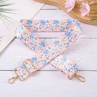 New Style Flower Striped Bag Shoulder Strap Accessories Shoulder Crossbody Adjustable Long Shoulder Strap Hanging Belt sku image 3