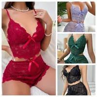 Europe And The United States Designed Supply  Explosions Pajamas Lace Sexy Home Clothes Women's Underwear Casual Comfortable Pajamas main image 1