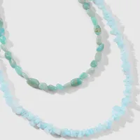 New Ins Exquisite Fashion Blue Ocean Series Imitation Crystal Natural Stone Beads Starfish Shell DIY Bag Pendant main image 4