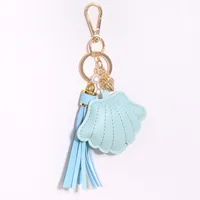 Shell Conch Pearl Tassel Keychain Europe And The United States  New Ocean Wind Bag Car Key Pendant Wholesale main image 4