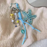 Original Design Starfish Shell Pendant Miu Bag Hanging Romantic Blue Sea Pendant Ocean Style Accessories Ins New main image 4