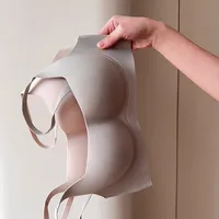 Gather-up Underwear Girl's Small Chest Show Large Upper Collapsed Auxilary Breast Anti-sagging Soft Support No Steel Rings Collapsed Auxilary Breast Bra main image 4