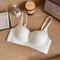 Gather-up Underwear Girl's Small Chest Show Large Upper Collapsed Auxilary Breast Anti-sagging Soft Support No Steel Rings Collapsed Auxilary Breast Bra sku image 3