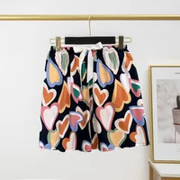 [Special Offer] Foreign Trade Tailstock Cotton Silk Pajama Pants Women's Summer Thin Artificial Cotton Shorts Loose Casual Home Pants main image 4