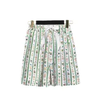 [Special Offer] Foreign Trade Tailstock Cotton Silk Pajama Pants Women's Summer Thin Artificial Cotton Shorts Loose Casual Home Pants main image 5