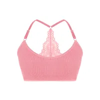 New Style Underwear Bra Women's Lace Vest Collocated Assemblage Double Shoulder Strap Adjustable Foreign Trade Women's Bra sku image 11