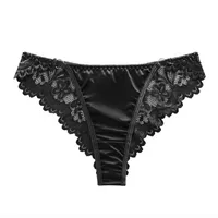 Underwear Women's Sexy Lace Half Hip Thin Silky Soft New   Style Thong Thin Ring main image 4