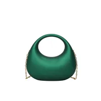 Acrylic Bag  New Fashion  Clutch Bag Personalized Crescent Celebrity Chain Crossbody Dinner Bag sku image 6