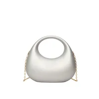 Acrylic Bag  New Fashion  Clutch Bag Personalized Crescent Celebrity Chain Crossbody Dinner Bag sku image 2