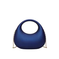 Acrylic Bag  New Fashion  Clutch Bag Personalized Crescent Celebrity Chain Crossbody Dinner Bag sku image 7