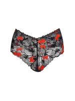 Size New Foreign Trade Full Lace Underwear Women's Gradient Color French Romantic Sexy Women's Boxer Briefs sku image 2