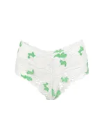 Size New Foreign Trade Full Lace Underwear Women's Gradient Color French Romantic Sexy Women's Boxer Briefs sku image 6