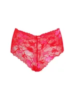 Size New Foreign Trade Full Lace Underwear Women's Gradient Color French Romantic Sexy Women's Boxer Briefs sku image 11