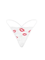 New Manufacturers Wholesale Best Selling Sexy Lace Underwear Red Lip Print Thong Sexy Women's  T Pants sku image 5