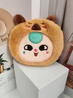 New Baby Three-Year-Old Cute Cartoon Plush Coin Purse Children's Toy Bag sku image 1