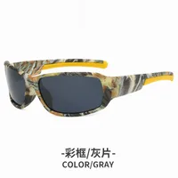 Hot Explosive Polarized Glasses Outdoor Camouflage Fishing Sports Sunscreen Sunglasses Foreign Trade Hot Glasses For Men sku image 3