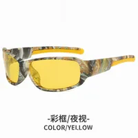 Hot Explosive Polarized Glasses Outdoor Camouflage Fishing Sports Sunscreen Sunglasses Foreign Trade Hot Glasses For Men sku image 9