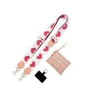 Hot Selling Mobile Phone Shoulder Strap Gasket Fixed Wide Shoulder Strap Detachable Crossbody Matching Bag Shoulder Strap Replacement Bag Strap sku image 1