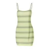Women's Clothing  Summer New Striped Hip Skirt Sexy Suspenders Slim Dress Women Wholesale main image 5