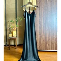 Imitation Acetate Satin Sexy Sexy Suspender Dress Women's Summer New Slim Outer Wear Mid-Length A-Line Skirt main image 1