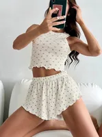Widberries Summer New Sexy Leopard Sling Shorts Sports Casual Women's Home Clothes main image 2