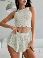Widberries Summer New Sexy Leopard Sling Shorts Sports Casual Women's Home Clothes main image 3