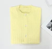 Core-spun Yarn Embroidered Twist Soft Waxy Knitted Cardigan Top Women's  Autumn And Winter New Casual All-match Coat Top sku image 12