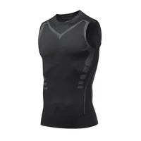 Quick-drying Vest Men's Compression Tight Elastic Science Fiction Sports Fitness Suit Training Basketball Fitness Running main image 2