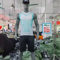 Quick-drying Vest Men's Compression Tight Elastic Science Fiction Sports Fitness Suit Training Basketball Fitness Running main image 4