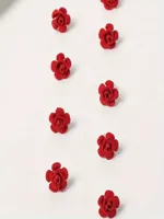Women's Cute Simple Style Holiday Wedding Party Curls Straight Hair Dreadlocks Hair Rings main image 4