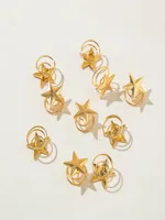 Women's Elegant Cute Holiday Wedding Party Curls Straight Hair Dreadlocks Hair Rings main image 3