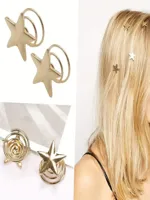 Women's Elegant Cute Holiday Wedding Party Curls Straight Hair Dreadlocks Hair Rings main image 4