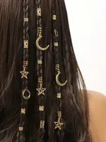 Women's Elegant Cute Holiday Party Street Curls Straight Hair Dreadlocks Hair Rings main image 1
