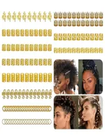 Women's Elegant Cute Casual Holiday Party Curls Straight Hair Dreadlocks Hair Rings main image 1