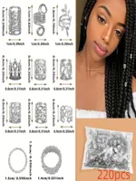 Women's Elegant Cute Casual Holiday Party Curls Straight Hair Dreadlocks Hair Rings sku image 2
