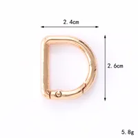 Zinc Alloy Lobster Clasp Keychain Jewelry DIY Handcrafted Accessories sku image 37