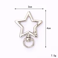 Zinc Alloy Lobster Clasp Keychain Jewelry DIY Handcrafted Accessories sku image 69