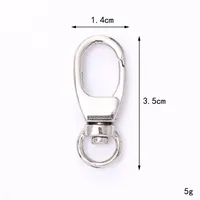 Zinc Alloy Lobster Clasp Keychain Jewelry DIY Handcrafted Accessories sku image 35