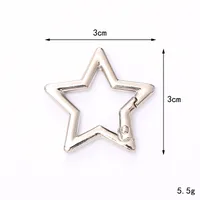 Zinc Alloy Lobster Clasp Keychain Jewelry DIY Handcrafted Accessories sku image 61