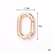 Zinc Alloy Lobster Clasp Keychain Jewelry DIY Handcrafted Accessories sku image 27