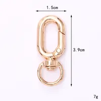 Zinc Alloy Lobster Clasp Keychain Jewelry DIY Handcrafted Accessories sku image 57