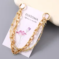 1 Piece Elegant Basic Lady Moon Metal Bag Pendant Keychain main image 4
