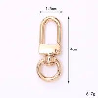 Zinc Alloy Lobster Clasp Keychain Jewelry DIY Handcrafted Accessories sku image 63