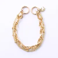 1 Piece Elegant Basic Lady Moon Metal Bag Pendant Keychain main image 5