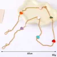 1 Piece Elegant Lady Simple Style Heart Shape Alloy Bag Pendant Mobile Phone Chain main image 2