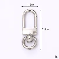 Zinc Alloy Lobster Clasp Keychain Jewelry DIY Handcrafted Accessories sku image 58