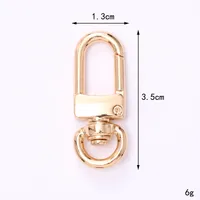 Zinc Alloy Lobster Clasp Keychain Jewelry DIY Handcrafted Accessories sku image 59