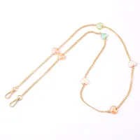 1 Piece Elegant Lady Simple Style Heart Shape Alloy Bag Pendant Mobile Phone Chain main image 5